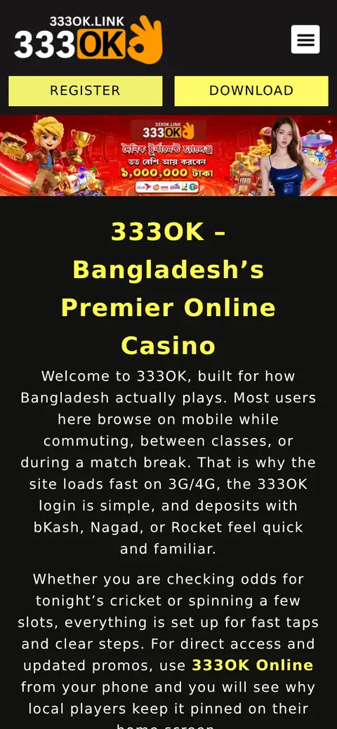 333OK website, 26/09/2026