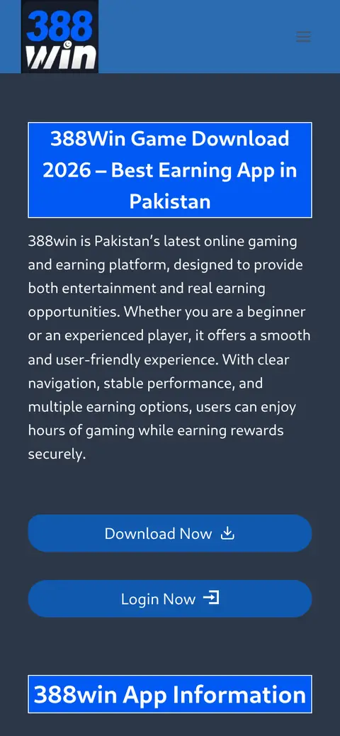 388Win website, 26/09/2026