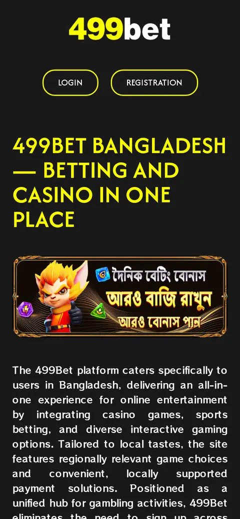 499Bet website, 26/09/2026
