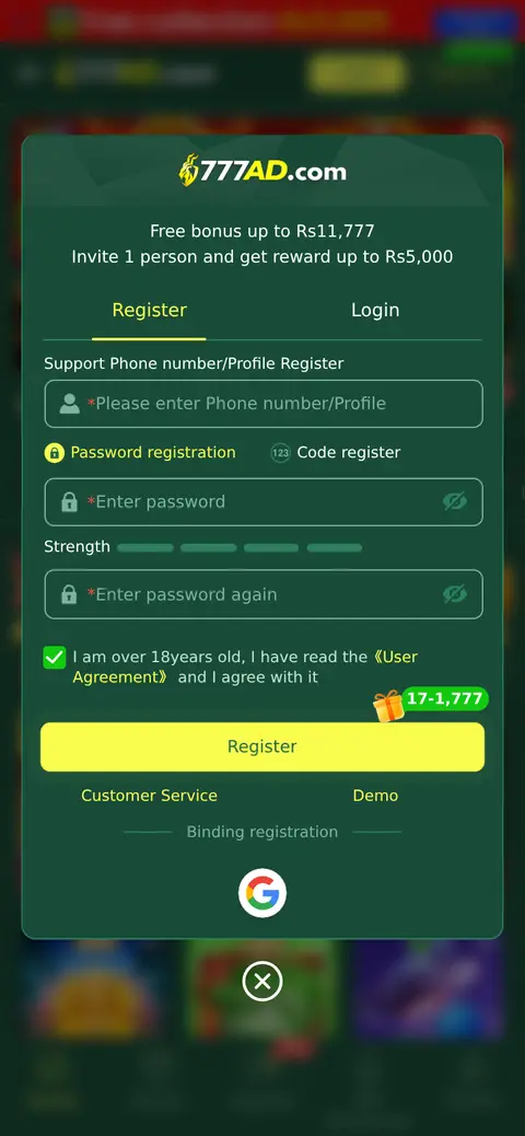 777AD website, 26/09/2026