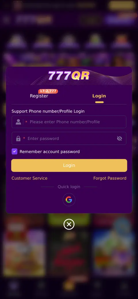 777QR website, 26/09/2026