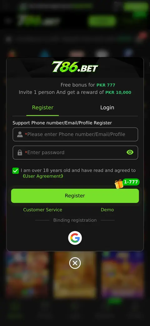 786 Bet website, 26/09/2026