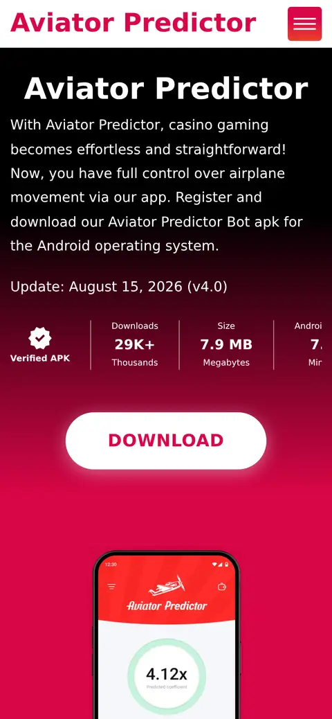 Aviator Predictor website, 26/09/2026