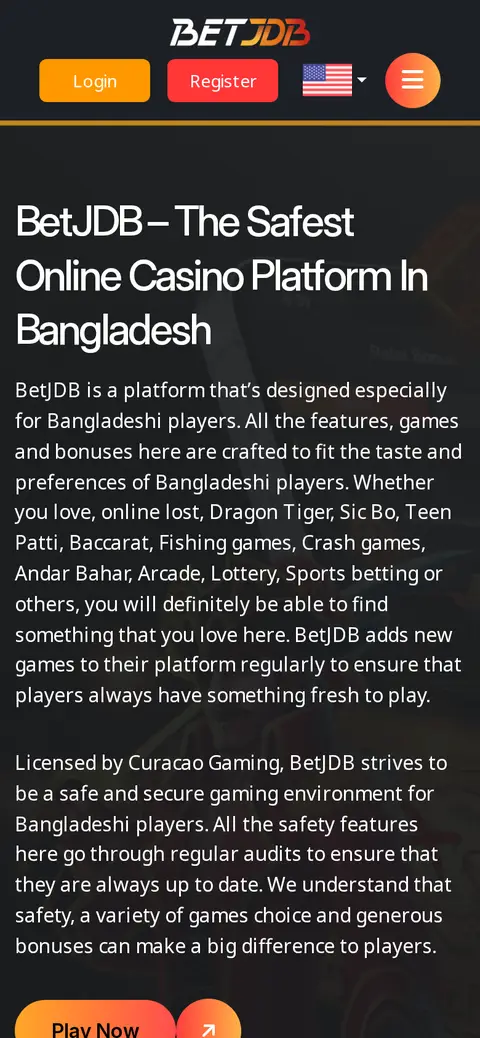 BetJDB website, 26/09/2026