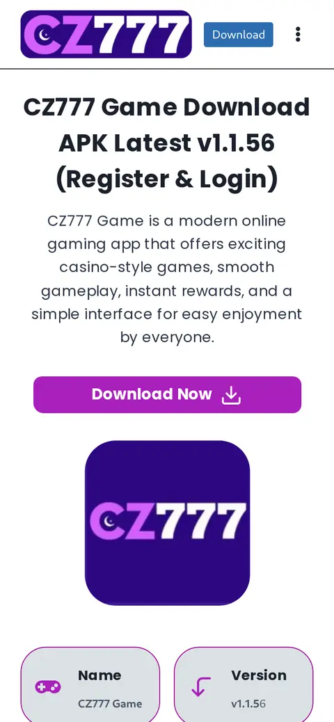 CZ777 website, 26/09/2026