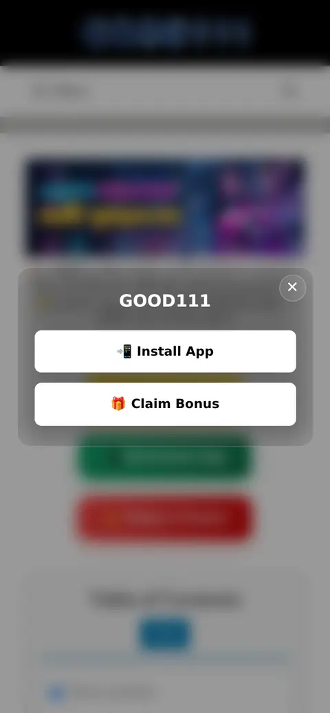 Good111 website, 26/09/2026