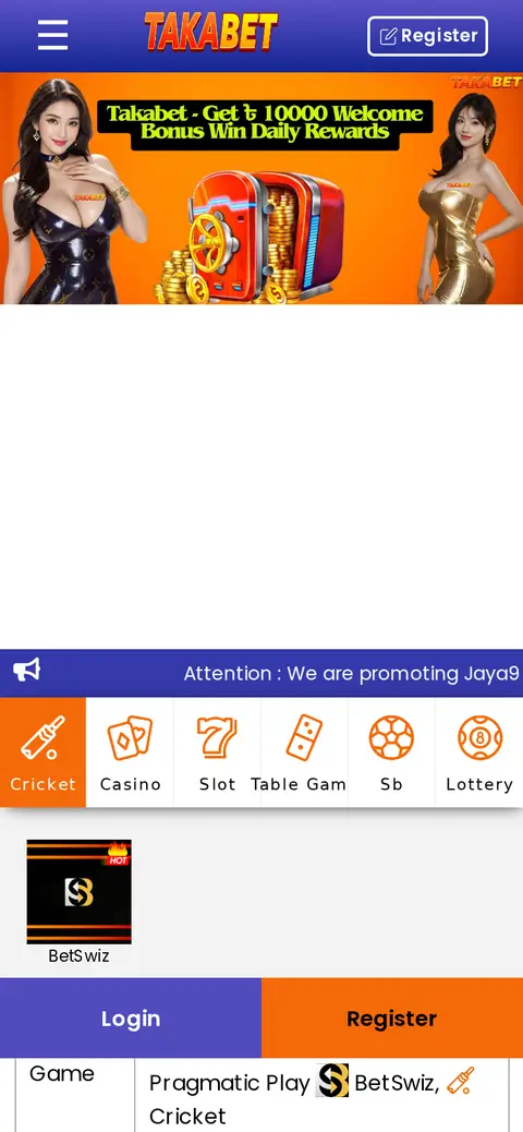 TakaBet website, 26/09/2026