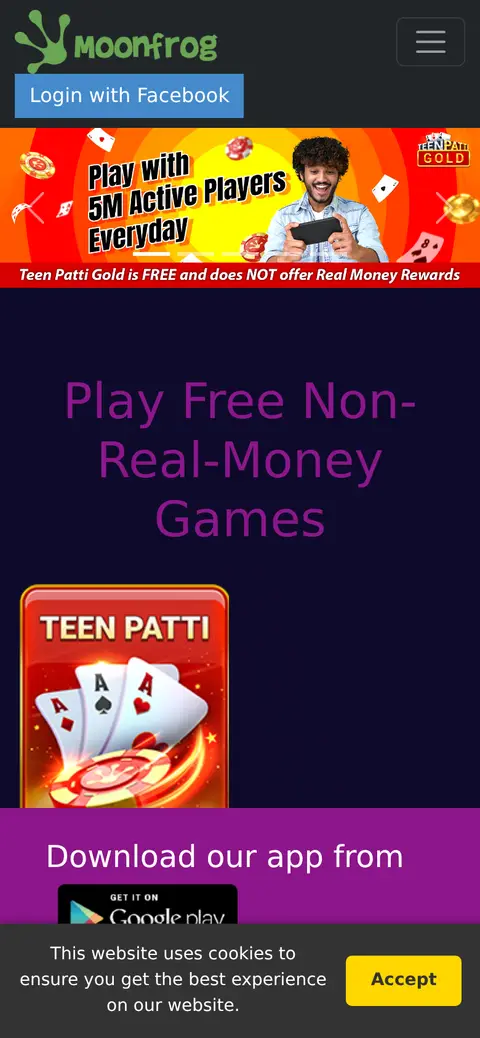 Teen Patti Gold website, 26/09/2026